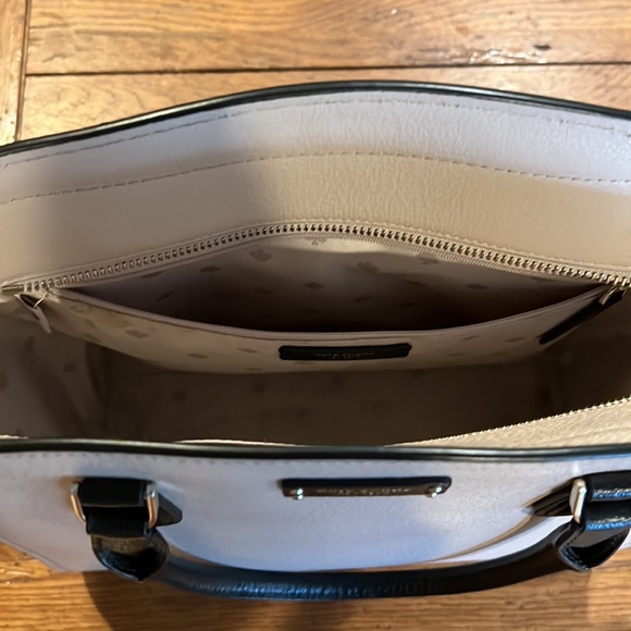 Kate Spade Handbag & Matching Wallet - soft pink and black.Items have gentle use - Picture 5 of 16